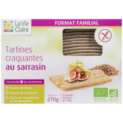 Tartines craquante sarrasin bio