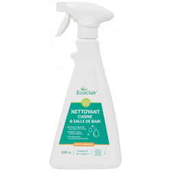 Nettoyant Ecoclair (cuisine et salle de bain), notes agrumes.