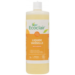 Liquide vaisselle Ecoclair, notes agrumes