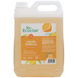 Liquide vaisselle Ecoclair, notes agrumes.
