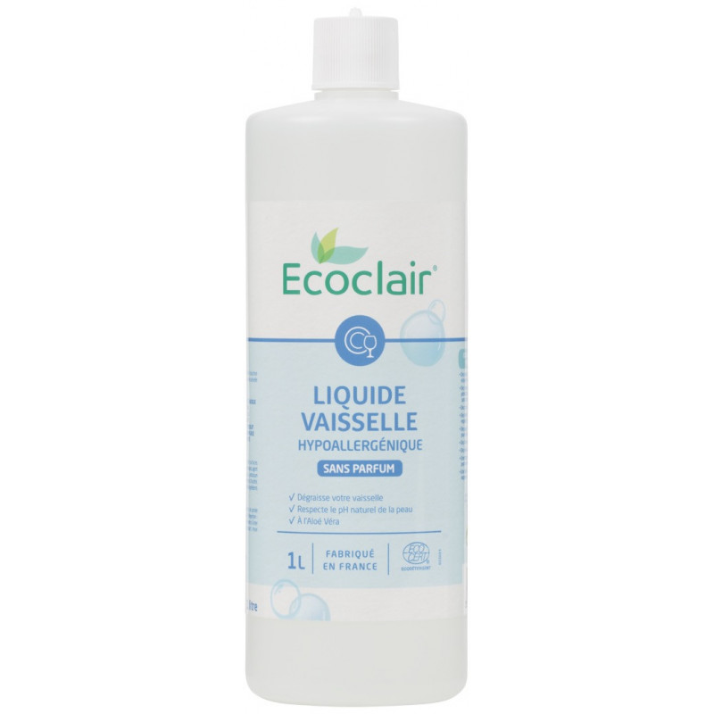 Liquide Vaisselle Hypoallergénique Sans Parfum