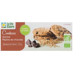 Cookies au quinoa et pépites de chocolat