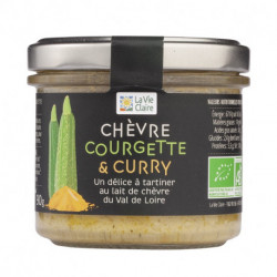 TARTINABLE CHEVRE COURGETTE CURRY