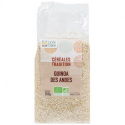 Céréales tradition, quinoa des Andes bio