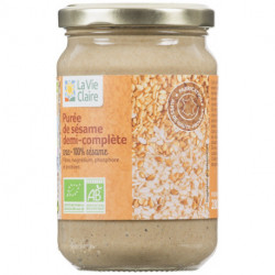 Purée de sésame demi-complète 100% sésame