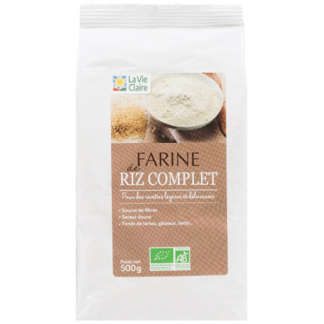 Farine De Riz Complet 500G Bio 