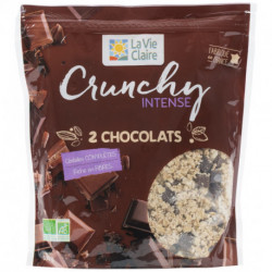 Crunchy intense 2 chocolats bio