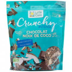 Crunchy intense chocolat noix de coco bio