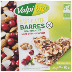 BARRES CRANBERR AMANDES S/GLU