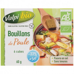 BOUILLONS CUBES POULE S/GLU