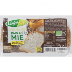 PAIN DE MIE SANS GLUTEN VALPIB