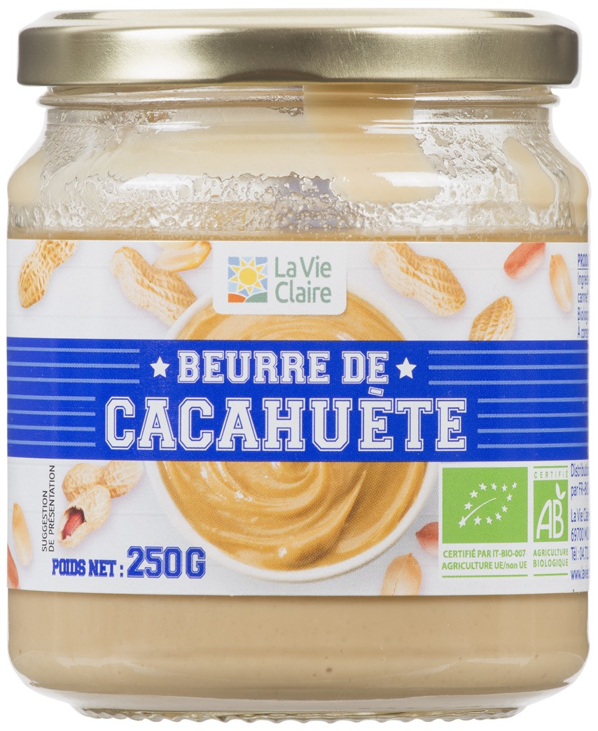 Beurre de cacahuète - La Vie Claire Saint Pierre