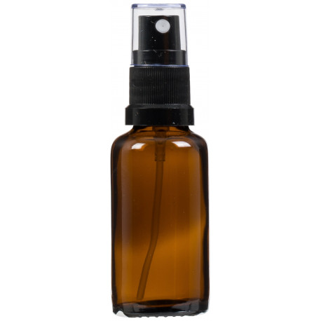 FLACON VERRE AMBRE 30 ML SPRAY