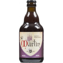 BIERE BRUNE ST MARTIN 8° 33CL