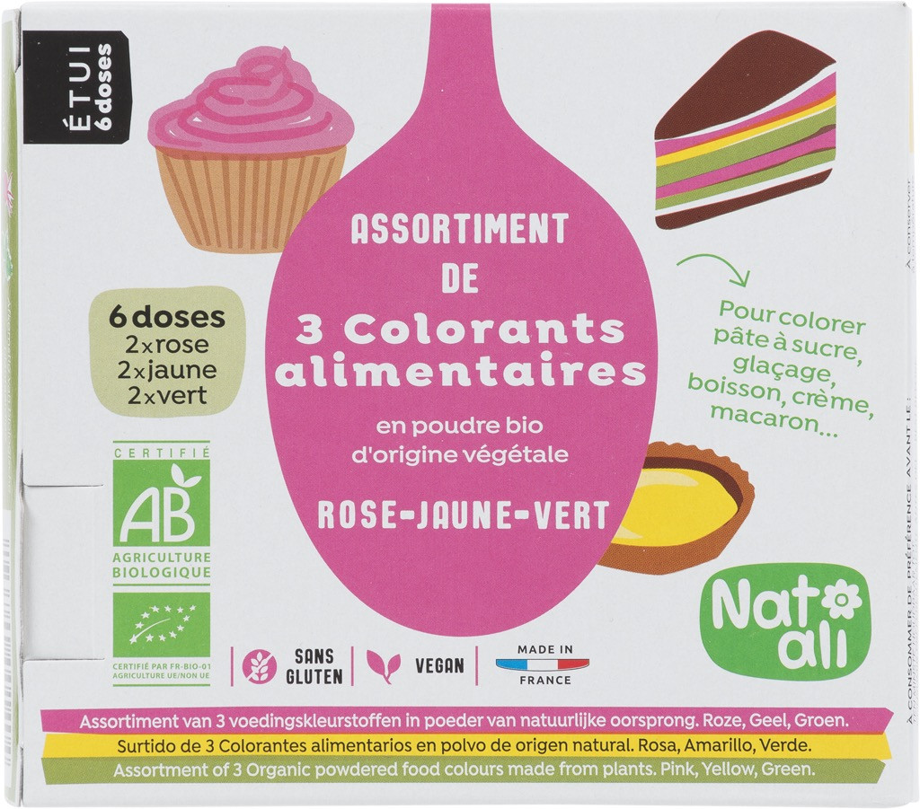 Colorant Alimentaire Naturel Vert à Prix Carrefour