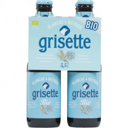 BIERE BLANCHE GRISETTE 25CL X4